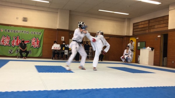 【空手道部】令和２年度　静岡県高等学校　初夏空手道強化練習会