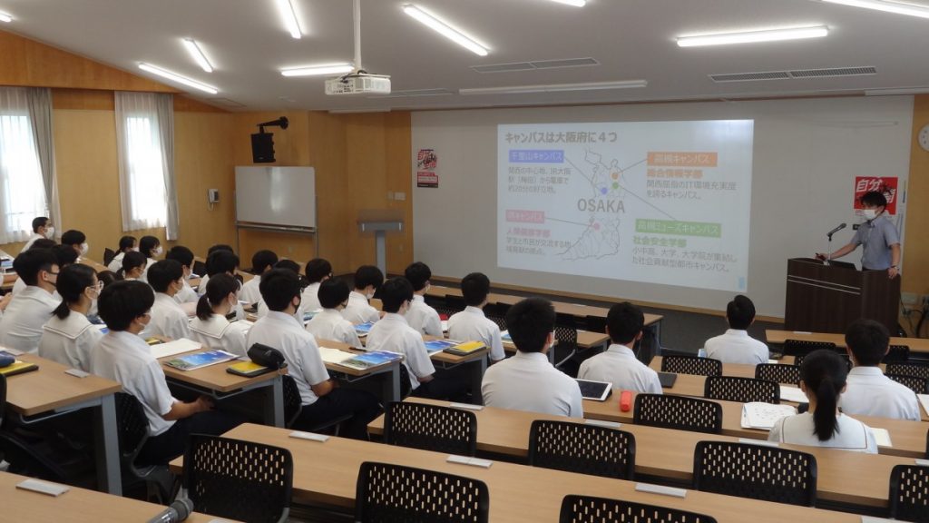 進路課：関西大学（高大接続パイロット校協定校）説明会を開催しました