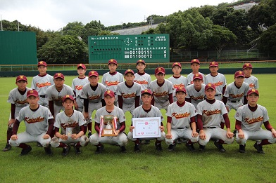 令和4年度浜松地区中学校夏季総合体育大会野球競技の部　優勝報告