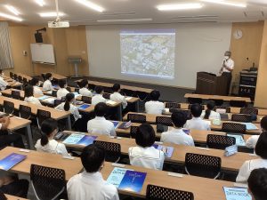 進路課　静岡大学　校内説明会が実施されました。　於：ダイヤモンドホール