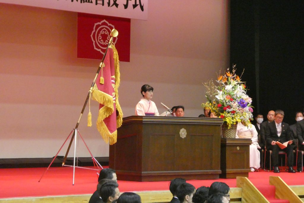 令和５年度高校卒業式を行いました